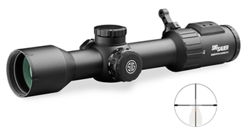 SOSBDX62111 Sig Sauer Electro-Optics SOSBDX621 Sierra6BDX 2  Black Anodized 2-12x40mm 30mm T