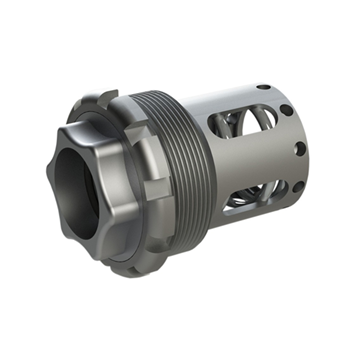 Yankee Hill Mac YHM-2055 Yankee Hill 2055 Nelson Booster Assembly 1-3/8"-24 tpi 17-4 Stainless Steel Matt